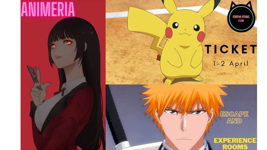 Pokemon, Bleach, Kakegurui