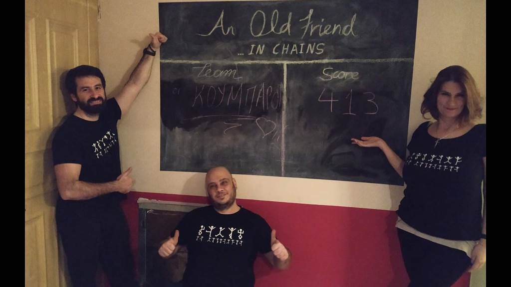 Old Friend.... in Chains team photo