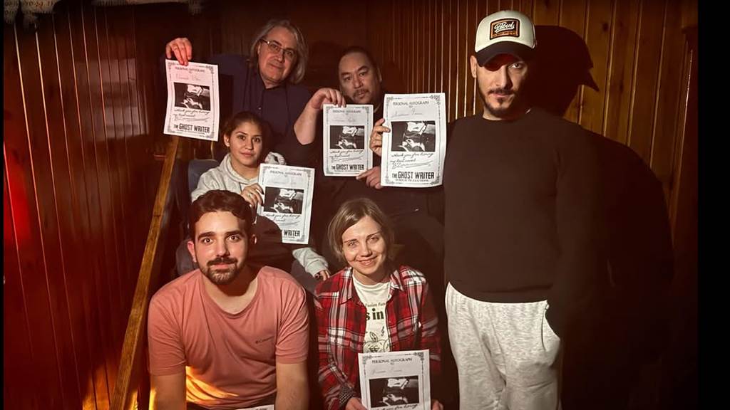 The Ghost Writer team photo