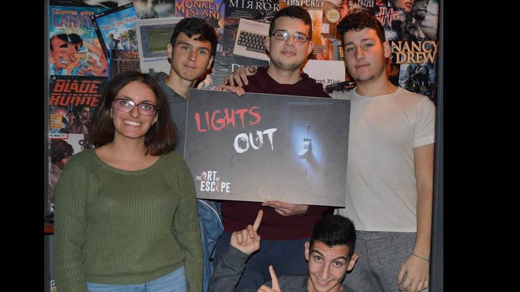 Lights out team photo