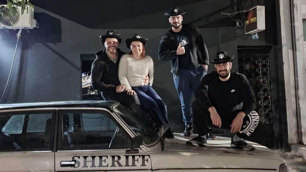 Texas Chainsaw Massacre team photo
