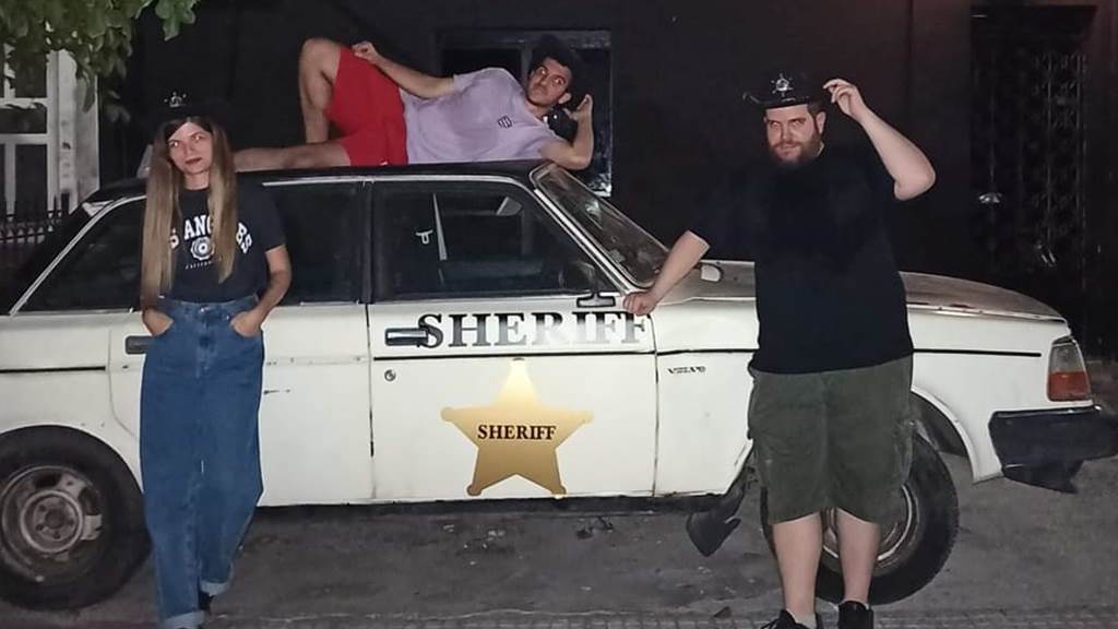 Texas Chainsaw Massacre team photo